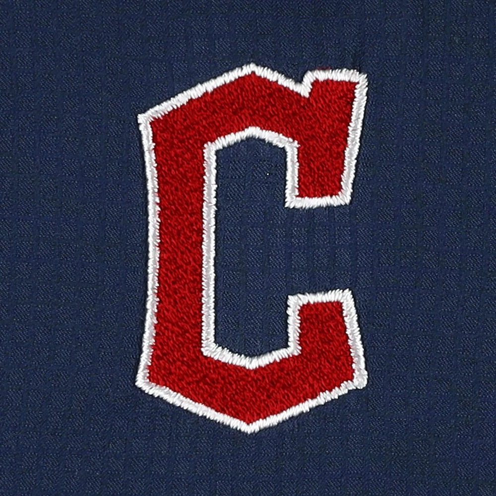 Men's Columbia Navy Cleveland Guardians Tamiami Omni-Shade Button-Down Shirt