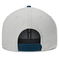 Men's Fanatics Gray Cleveland Guardians Knuckleball Snapback Hat