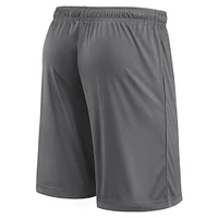Men's Fanatics Gray Cleveland Guardians Primary Logo Shorts