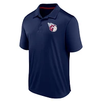 Men's Fanatics Navy Cleveland Guardians Hands Down Polo