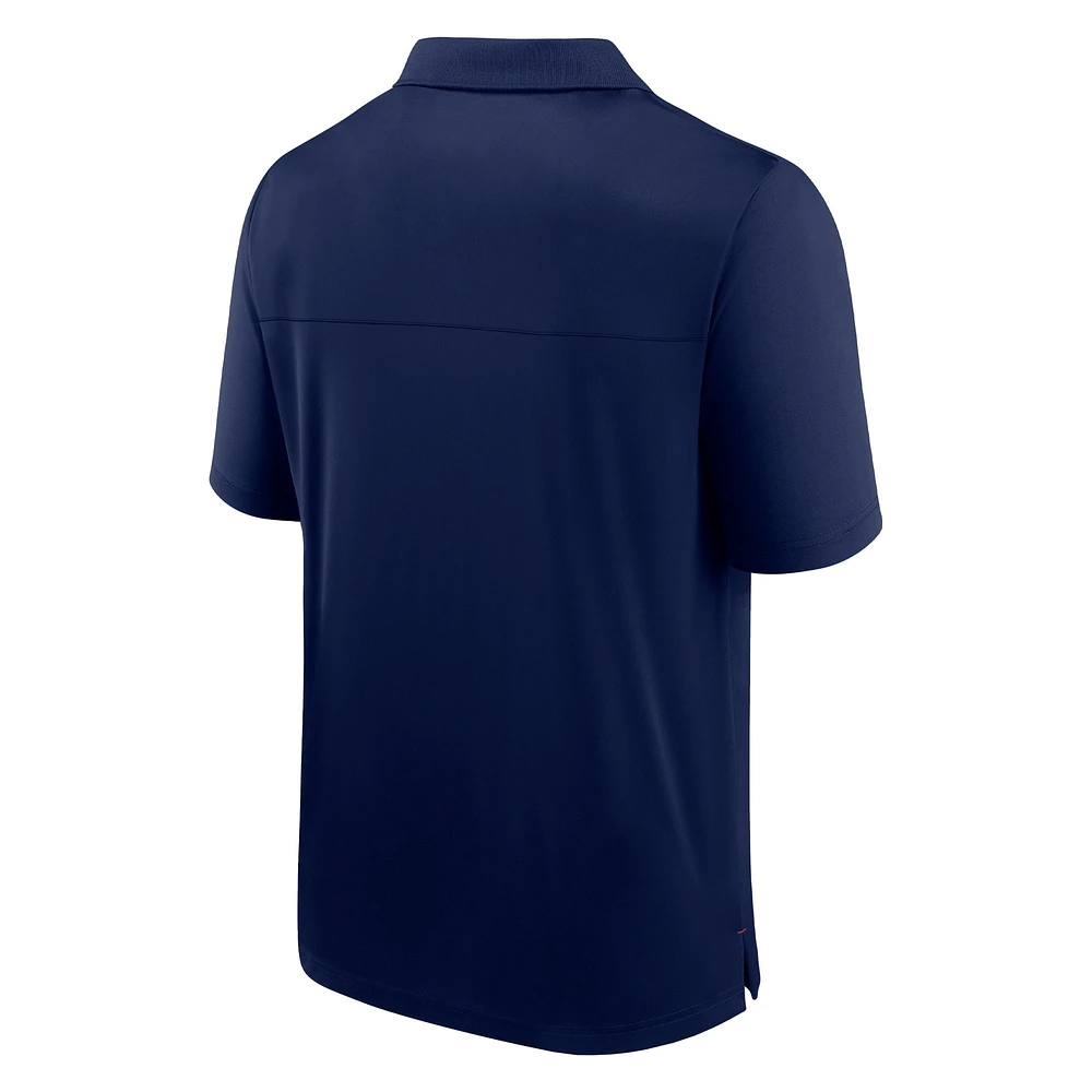 Men's Fanatics Navy Cleveland Guardians Hands Down Polo