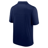 Men's Fanatics Navy Cleveland Guardians Logo Polo
