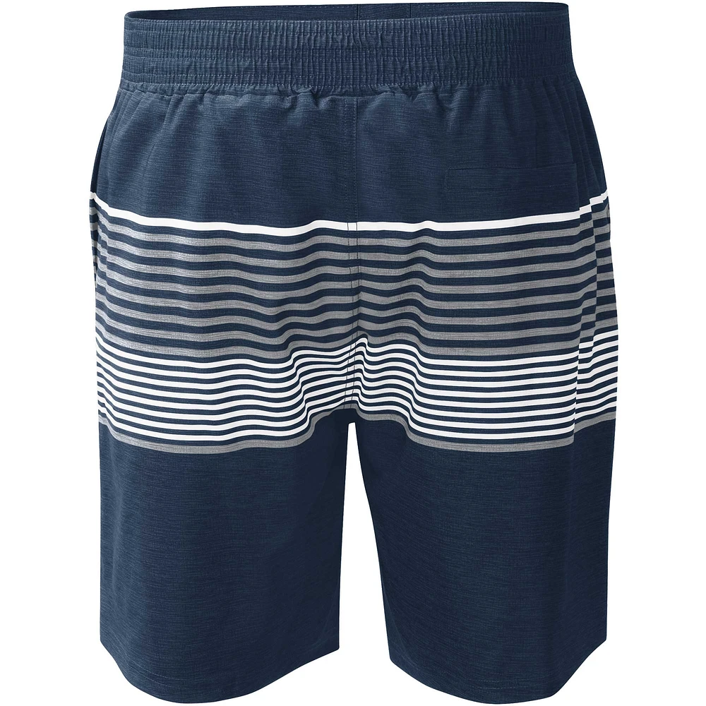 Short de bain pour homme G-III Sports by Carl Banks bleu marine Cleveland Guardians Coastline Volley