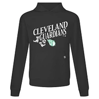 Men's Levelwear Black Cleveland Guardians St. Patrick's Day Relay Boots Pullover Hoodie