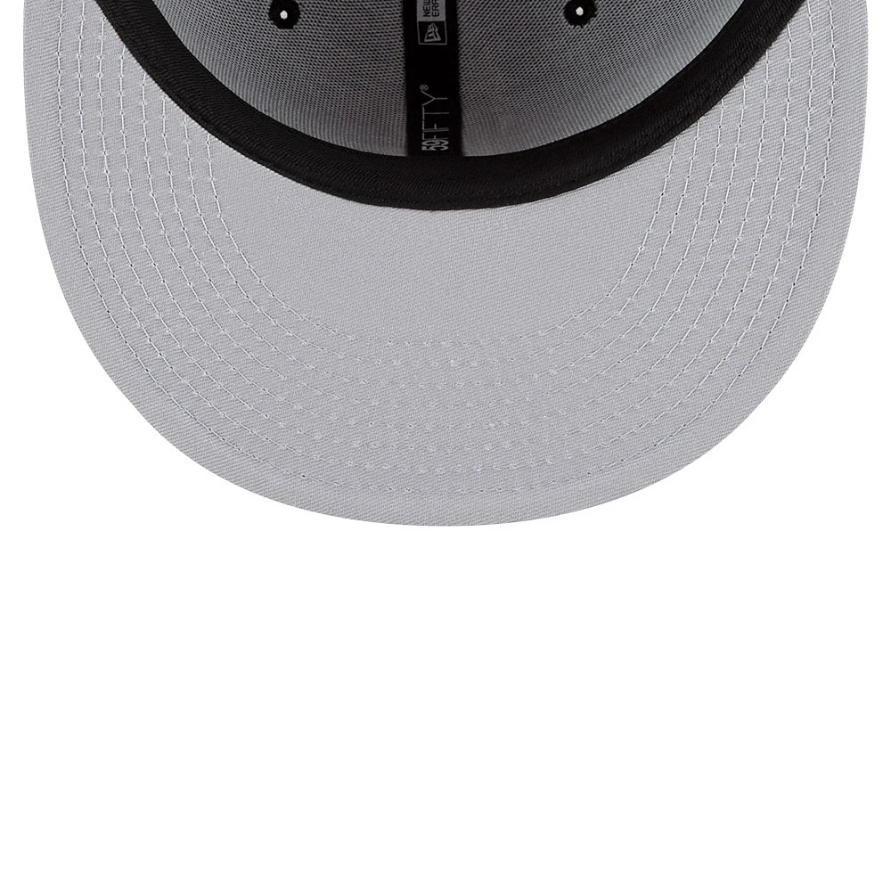 Men's New Era Black/Black Cleveland Guardians 59FIFTY Fitted Hat