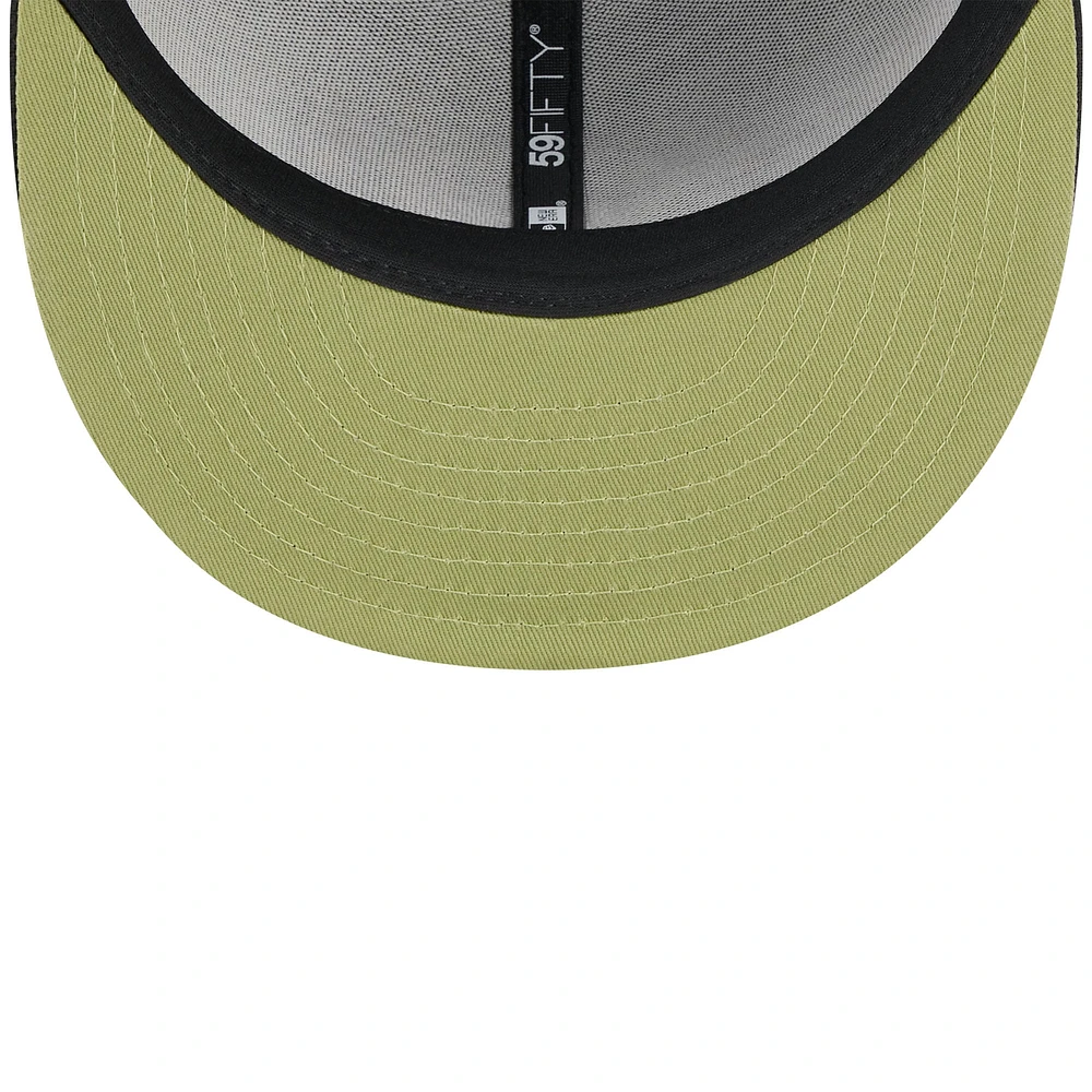 Men's New Era  Black Cleveland Guardians 2024 Armed Forces Day On-Field 59FIFTY Fitted Hat