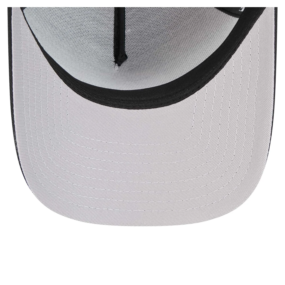 Casquette ajustable A-Frame Cleveland Guardians 9FORTY New Era noire pour homme