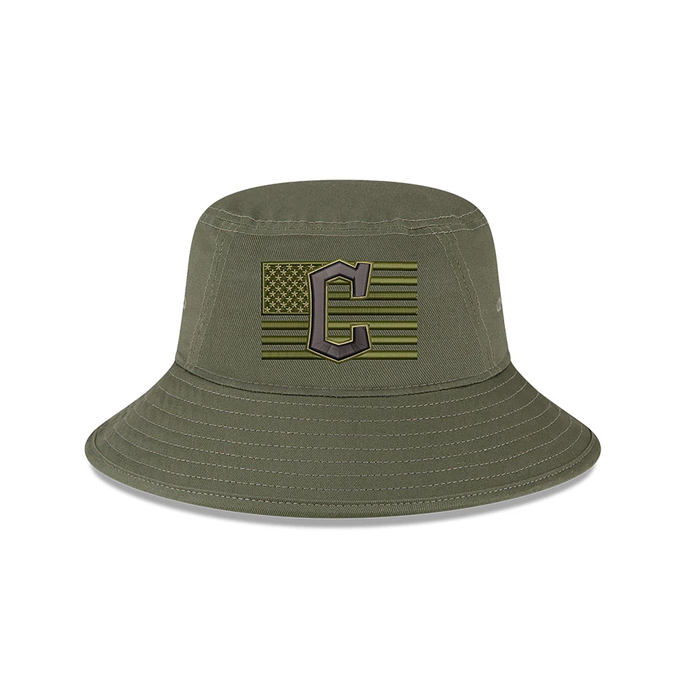 NWE GUARDIANS GREEN MLB 2023 SEAU DE JOUR DES FORCES ARMÉES HATMENBUC