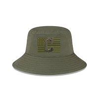 NWE GUARDIANS GREEN MLB 2023 SEAU DE JOUR DES FORCES ARMÉES HATMENBUC