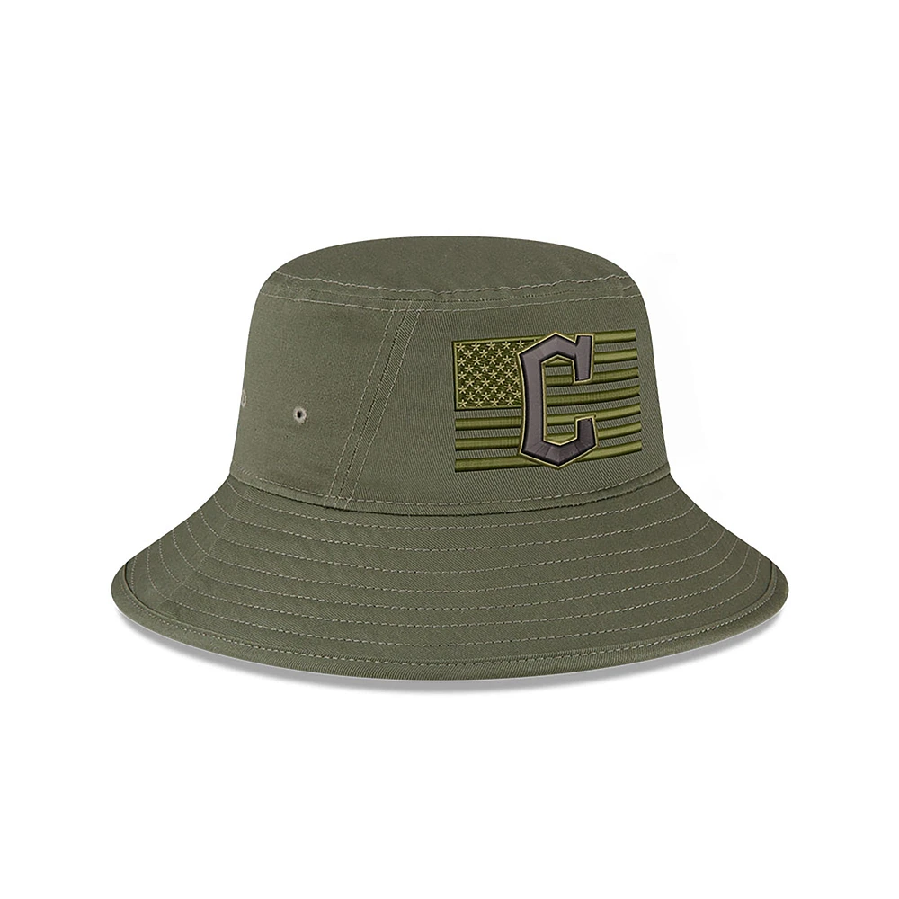 NWE GUARDIANS GREEN MLB 2023 SEAU DE JOUR DES FORCES ARMÉES HATMENBUC