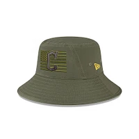 NWE GUARDIANS GREEN MLB 2023 SEAU DE JOUR DES FORCES ARMÉES HATMENBUC