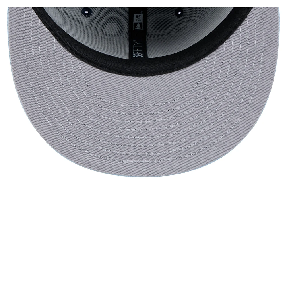 Casquette ajustée 59FIFTY bicolore bleu marine/bleu clair New Era pour homme