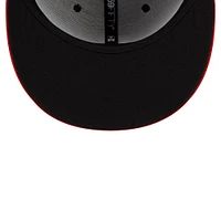 Men's New Era Navy/Red Cleveland Guardians National Baseball Hall of Fame 59FIFTY Fitted Hat