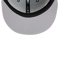 Men's New Era Navy Cleveland Guardians Logo Strike 9FIFTY Snapback Hat