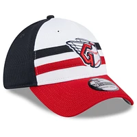 Men's New Era  White Cleveland Guardians 2025 Batting Practice 39THIRTY Flex Hat