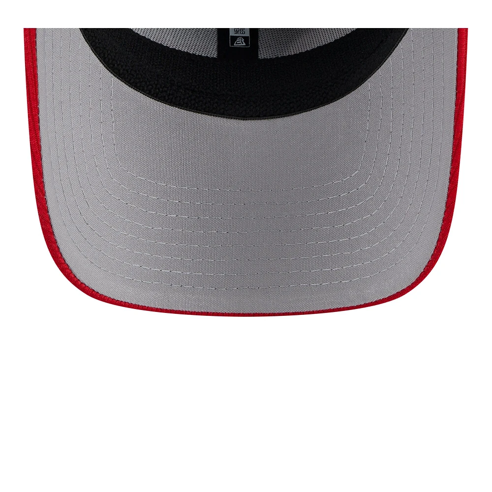 Men's New Era  White Cleveland Guardians 2025 Batting Practice 39THIRTY Flex Hat