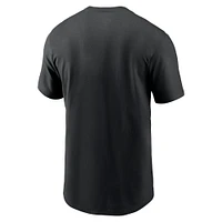 T-shirt camouflage Nike Cleveland Guardians noir pour homme