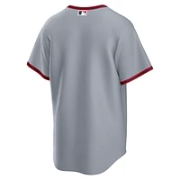 Men's Nike  Gray Cleveland Guardians Road Replica 2.0 Jersey