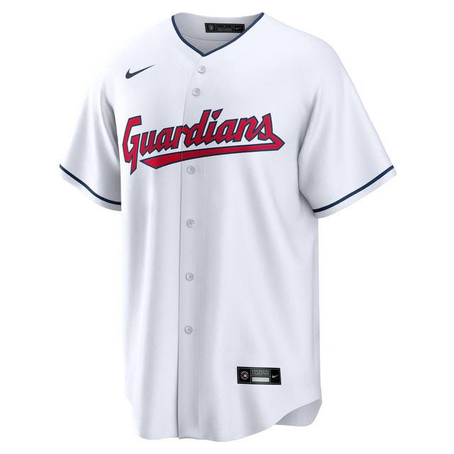 Maillot Nike Cleveland Guardians Domicile Blanc Replica pour Homme