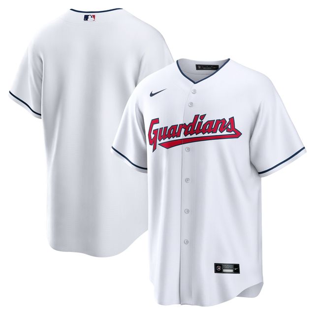 Maillot Nike Cleveland Guardians Domicile Blanc Replica pour Homme