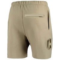Men's Pro Standard Khaki Cleveland Guardians Neutral Fleece Shorts