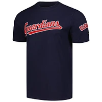 Men's Pro Standard Navy Cleveland Guardians Team Logo T-Shirt
