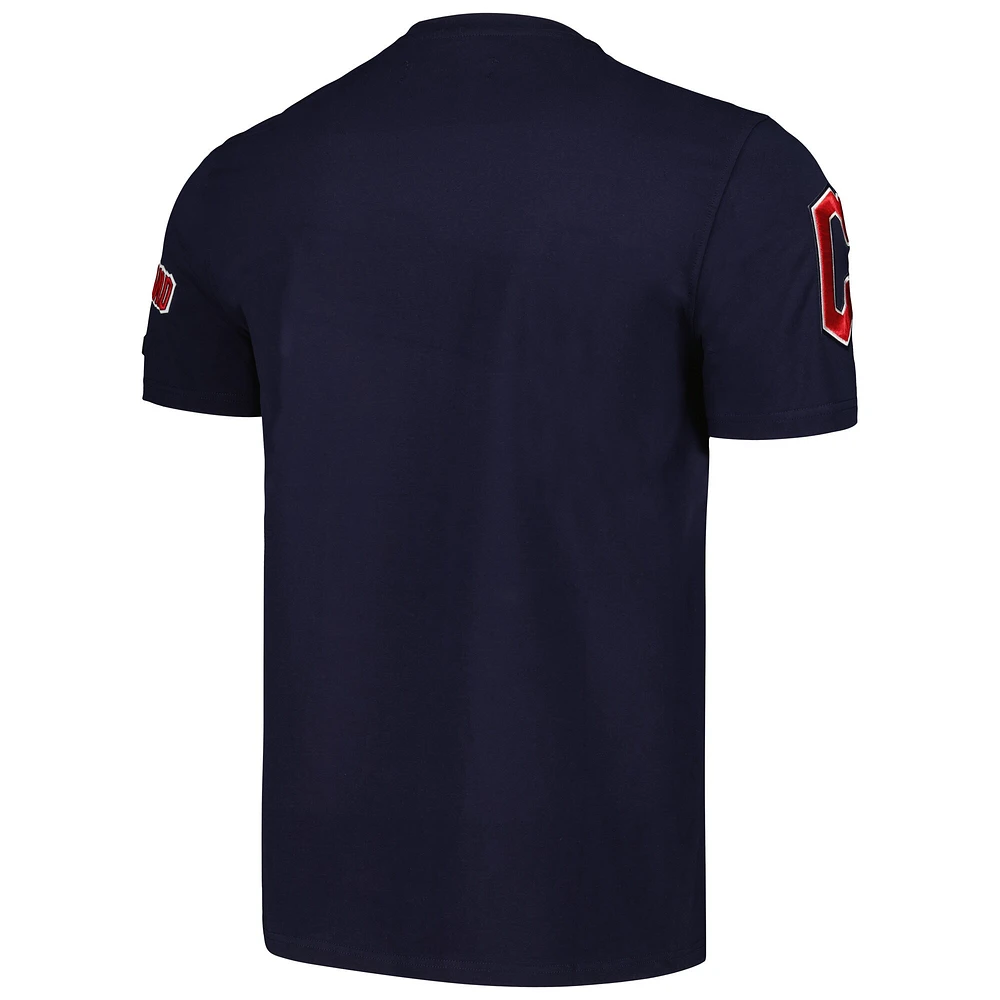 Men's Pro Standard Navy Cleveland Guardians Team Logo T-Shirt