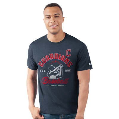 T-shirt bleu marine pour homme Cleveland Guardians Prime Time Batter