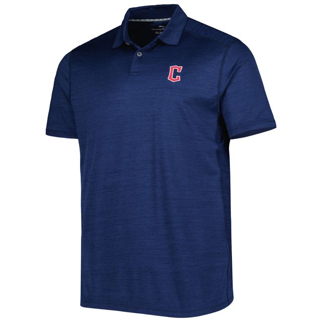 Polo Tommy Bahama Navy Cleveland Guardians Delray IslandZone pour homme