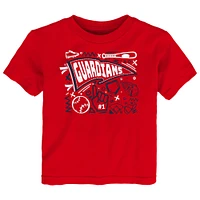 Toddler Red Cleveland Guardians Ballpark Fun T-Shirt