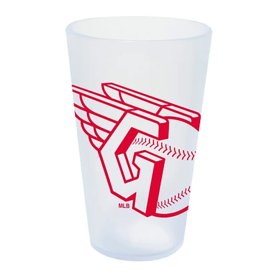 WinCraft Gardiens de Cleveland 16oz. Verre à pinte en silicone Icicle