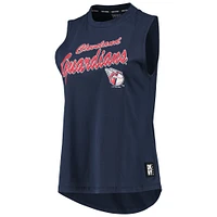 Women's DKNY Sport Navy Cleveland Guardians Marcie Tank Top