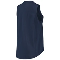 Women's DKNY Sport Navy Cleveland Guardians Marcie Tank Top