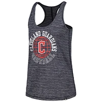 Women's New Era Navy Cleveland Guardians Active Racerback Tank Top