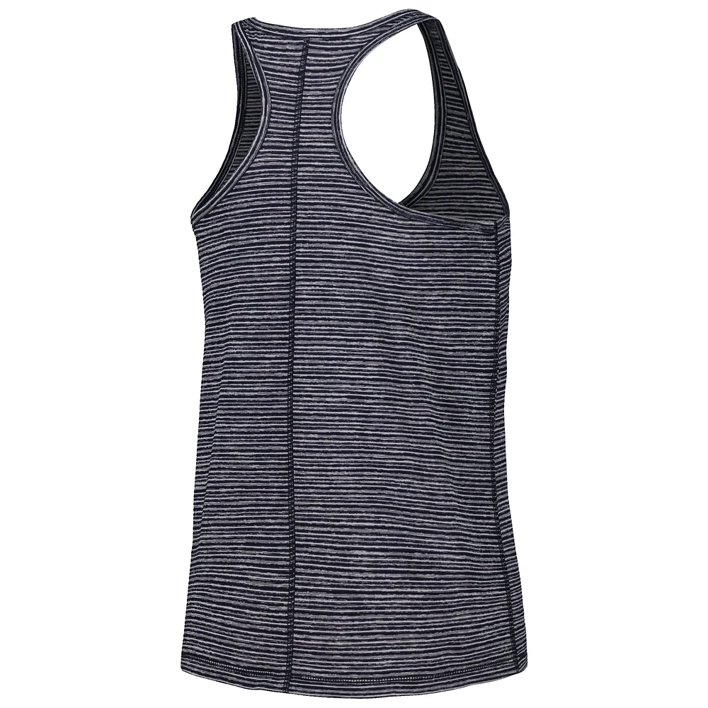 Women's New Era Navy Cleveland Guardians Active Racerback Tank Top