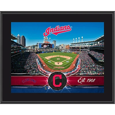 Cleveland Indians 10.5" x 13" Sublimated Team Plaque
