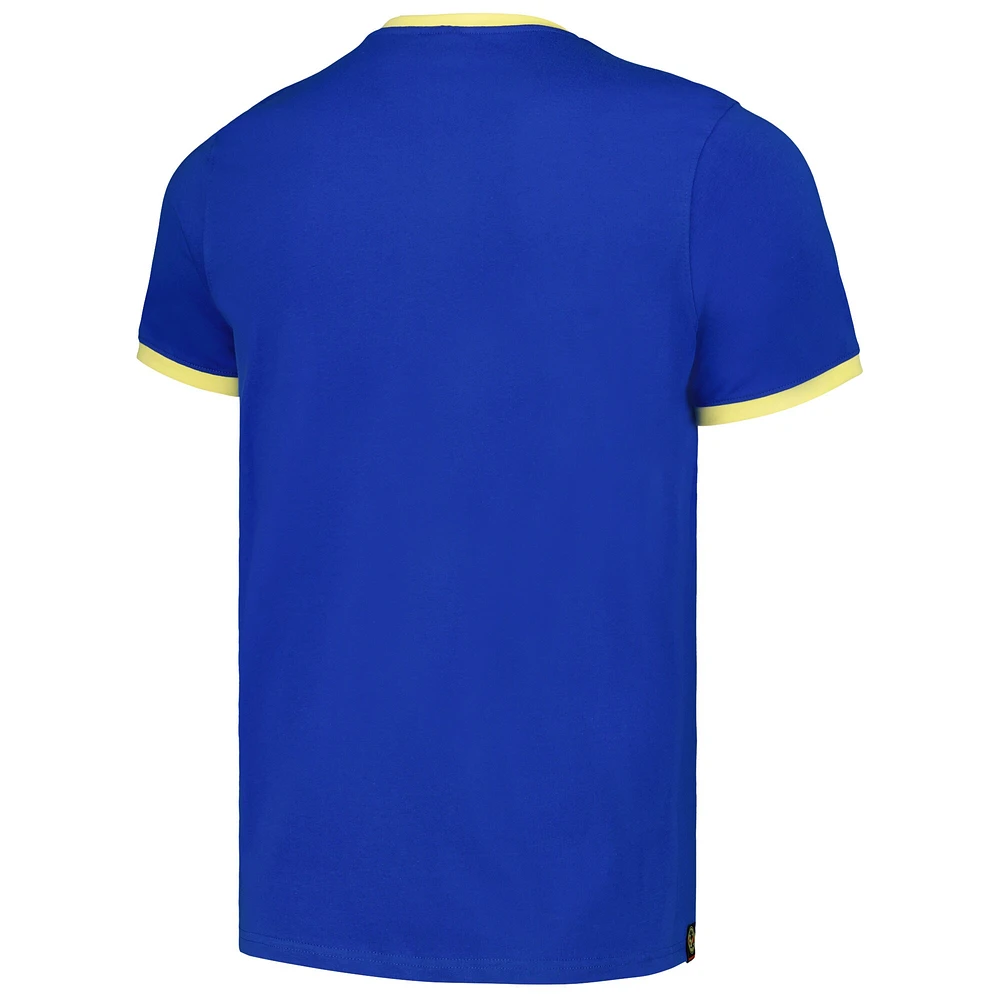 T-shirt coupe décontractée Blue Club America pour hommes