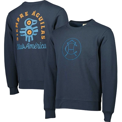 Men's Blue Club America Heritage Pullover Sweatshirt
