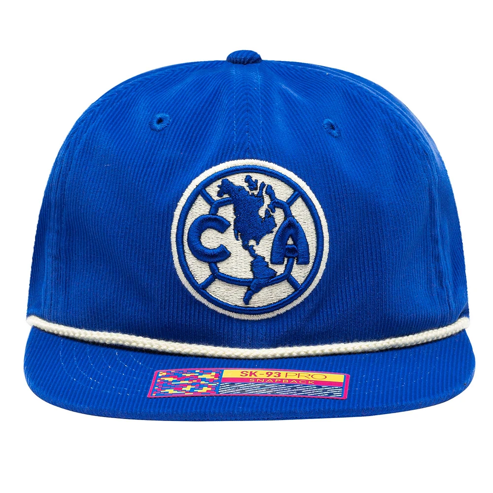 Men's Blue Club America Snow Beach Adjustable Hat