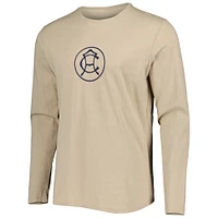 Men's Khaki Club America Park Long Sleeve T-Shirt