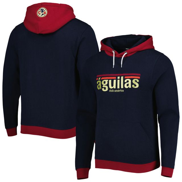 Sweat à capuche Navy Club America Outdoor pour homme