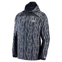 Blouson raglan entièrement zippé Nike Club America AWF pour homme, noir