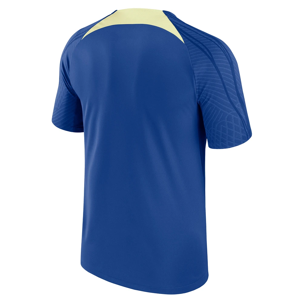 Haut d'entraînement Nike Club America 2023/24 Strike pour Homme Bleu