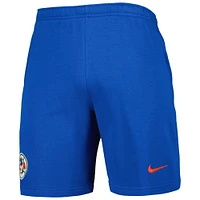 Men's Nike Blue Club America Fleece Shorts