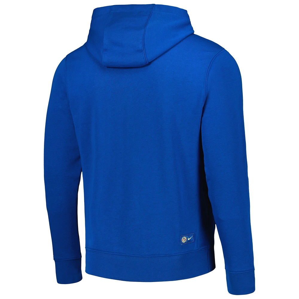 Sweat à capuche Nike Club America NSW Fleece bleu pour homme