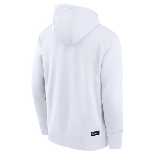 Sweat à capuche Nike Club America Fleece blanc pour homme