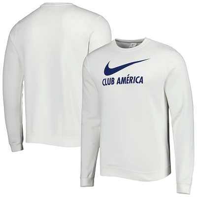 Sweat à capuche Nike Club America Lockup pour homme - Blanc