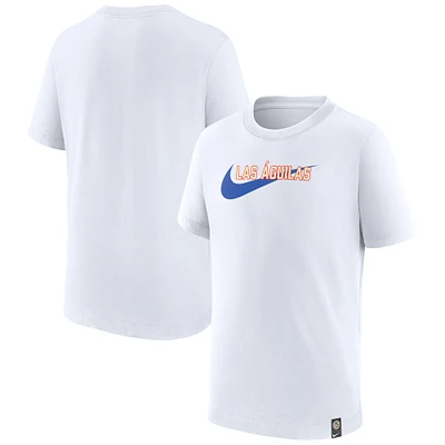 T-shirt Nike Club America Swoosh pour homme, blanc