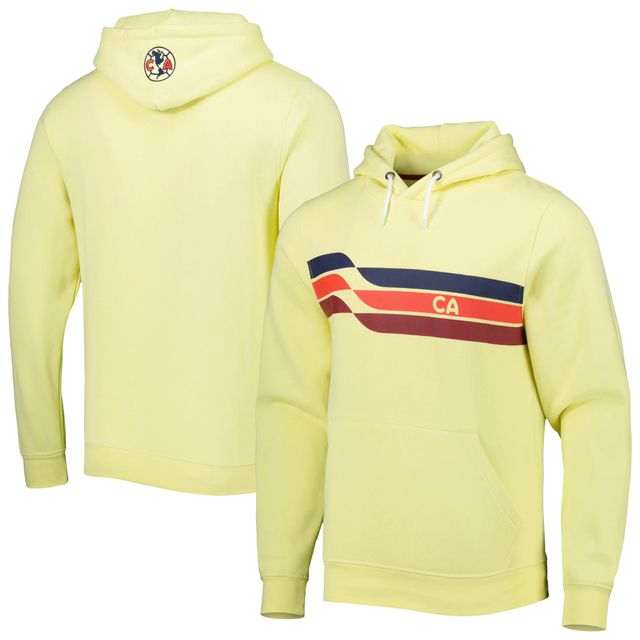 Sweat à capuche jaune Club America Open Air pour homme