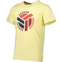 Men's Yellow Club America Rounded T-Shirt